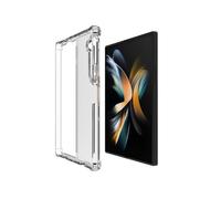 KNOXS Coque pour Samsung Galaxy Z Fold 6, Premium Dur [TPU+PC] Antichoc Housse Ultra Fine Crystal Clear [Anti-Jaune] Protection du Corps Entier Samsung Galaxy Z Fold 6 Housse (Transparent)