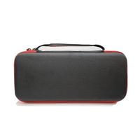 KNOXS Étui de Transport pour Valve Steam Deck Gaming Handheld - avec Espaceur Filet Valve Steam Deck Accessoires Antichoc Sac de Rangement Coque Transport (Rouge)