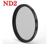 KNPackage X Nwiches-Kit de filtre d'objectif d'appareil photo,4 volontairement,8 volontairement,16 ND,49mm,52mm,55mm,58mm,67mm,77mm,pour canon eos,sony,nikon 400d d70 - Type [ND2]-55mm