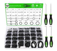 Knpwer 1225 PCS Joints Toriques Kit,32 Tailles O-Ring Joints Assortiment en Caoutchouc, joint pour robinet, Anneaux d'étanchéité Pour Véhicule Climatisation, Electroménagers,avec 4 Pick & Hook