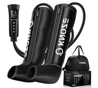 KNQZE Masseur de compression des jambes pour la circulation et le soulagement de la douleur, système de récupération par compression d'air pour une récupération rapide des jambes, des mollets et des