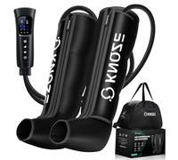KNQZE Masseur de compression des jambes pour la circulation et le soulagement de la douleur, système de récupération par compression d'air pour une récupération rapide des jambes, des mollets et des