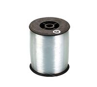 KnR Harmony Fil de Perles en Nylon 0.25mm 900m Fil de Pêche Fil de Perlage Non-Élastique pour la Fabrication de Bijoux DIY