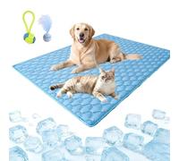 Knubbuf Dog Cooling Mat & Washable Cooling Blanket for Dogs and Cats, Pet Cooling Mat for Summer Heat Relief, Large Cool Mat for Dogs, Ideal for Outdoor Dog Bed, Crate and Kennel (M-50 * 40CM)