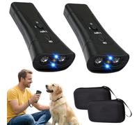 Knubbuf Pet Gentle Anti Barking Device, Anti Barking Device for Dogs, Safe Pet Gentle Anti Barking Device, Portable Dog Whistle to Stop Barking, Indoor & Outdoor Bark Control Training Tool (2Pcs)