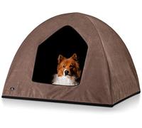 Knuffelwuff Grotte pour Chien Yucatan Compatible avec paniers et Tapis pour Chien M-L 90 x 70 x 70cm Marron