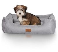Knuffelwuff Lit pour Chien Dreamline M - L 85cm x 63cm Gris