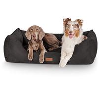 Knuffelwuff Lit pour Chien Dreamline XXL 120cm x 85cm Noir