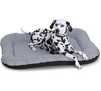 Knuffelwuff panier chien, lit pour chien, coussin, corbeille pour chien Lucky In et Outdoor, imperméable, gris XXL 120 x 85cm