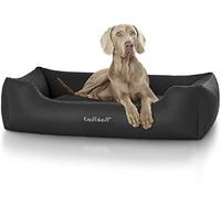 Knuffelwuff Sidney Panier en Similicuir Noir XL 105 x 75 cm