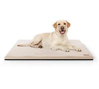 Knuffelwuff Tapis pour Chien orthopédique Douillet Berrith en Imitation Lapin Tout Doux 100x70cm Beige