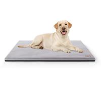 Knuffelwuff Tapis pour Chien orthopédique Douillet Berrith en Imitation Lapin Tout Doux 100x70cm Gris
