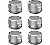 KNUIUYY 6 Pièces Mousseur Robinet Cuisine, Embout Robinet Cuisine, Lavabo Salle De Bain À Visser M24 Economiseur Aérateur D'eau Pour Faucet, Économiseur Aerateur Robinets Anti Calcaire