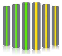 KNUIUYY Lot de 10 Bande de Guidage de Lecture Linéaire Colorée pour Enfants, Guides d'Enseignement pour Assister la Lecture, Stress Visuel, Règles de Suivi d'Aide à la Lecture pour Dyslexique