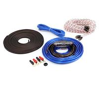 KnuKonceptz Bassik Kit de câblage complet pour amplificateur de calibre 8 avec RCA