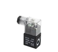 KNUUXHDDK Bobine solénoïde valve 4V210-08 3V210-08 4V220-06/08 4V230C 2V025-06/08 3V1-06 Type 24VDC 12V 220V AC 110V AC 220V (Red)
