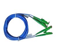 KNWHGGKCV Câble à Fiber optique E2000/APC-E2000/APC, câble d'extension FTTH d'intérieur à Double noyau, cordon de raccordement de conversion, câble Internet à Fiber optique