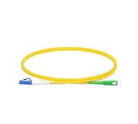 KNWHGGKCV Câble de raccordement à Fiber optique Simplex monomode, 10 pièces, SC/UPC SC/APC LC/UPC, 1/2/3/5 mètres, tampon serré de 2.0mm, jaune LSZH(10PCS LC UPC-SC APC,1m)