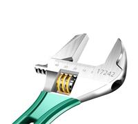 KNWHGGKCV Clé multifonctionnelle à grande ouverture, réglable, à angle réglable, 1 pièce, 15-20 cm (6-8 pouces), outil ménager(Green)