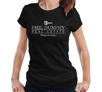 KNWN Phil Dunphy Real Estate Always Be Closing Modern Family Women's T-Shirt Black M