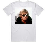KNWWOL Robert Redford Three Days of The Condor Movie Fan T Shirt WhiteXL