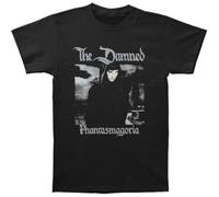 KNWWOL The Damned Men's Phantasmagoria Short Sleeeve Cotton T-shirtBlackS