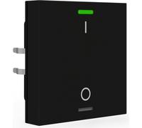 KNX Taster Light 55 1-fach, RGBW, Schwarz matt, Schalten