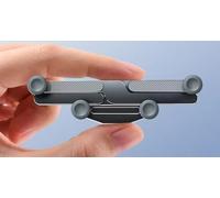 KNZDQ 2025 Support Téléphone Voiture pour Ford Ranger 2015-2023, 360° & Opération à Une Main Crochet Métallique Fort Clip Amélioré