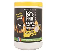KO Feu - Poudre Anti Goudron et Suie - Ramonage Catalytique - Chimique - Professionnel - 1000 cc