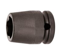Ko-ken KO-KEN Douille IMPACT 6 pans, 1/2 pouce Surface Drive, Ouverture: 21 mm Quantité:1