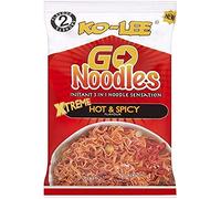 Ko Lee Xtreme Hot & Spicy Go Instant Nouilles 85 g Lot de 20