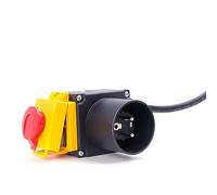 KOA7 250 V 16 A Interrupteur magnétique pour coupe-bois HCK3T, protection IP54, contrôle AC-3, pièce de rechange pour machine à bois