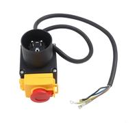 KOA7 Interrupteur de protection de moteur électromagnétique 250 V 12 A autobloquant IP54 pour machines industrielles de fendage et de découpe de bois