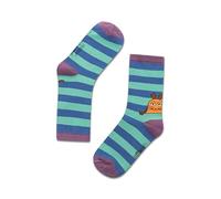 koaa Sendung mit der Maus - Die Maus Stripes - Easy Socks Chaussettes Unisexe Kids et Adultes Bleu/Vert, bleu/vert, 41-46