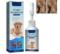 KOAHDE Éliminateur de verrues pour animaux de compagnie, traitement anti-verrues pour animaux de compagnie, retrait de la peau de chien, élimination des verrues pour chiens, élimination indolore des
