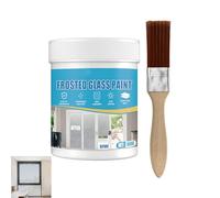 KOAHDE Peinture d'Intimité en Verre Imperméable,Aérosol Givrée pour Verre,100G,Ombrage pour Portes et Fenêtres,Revêtement en Verre Dépoli,Verre Dépoli Brumeux Face au Brouillard