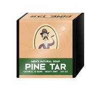 KOAHDE Savon pour hommes, savon naturel pour homme, fait à la main, savon naturel pour homme, goudron de pin hydratant, goudron de pin pour hommes