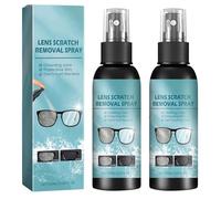 KOAHDE Spray de Réparation pour Verres de Lunettes,Elimination des Rayures,100ML,2PC,Anti-Traces de Doigts,Spray Nettoyant pour Vitres des Yeux