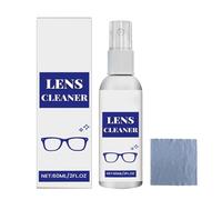 KOAHDE Spray Pour Nettoyer Verres Lunettes,Éliminateur de Rayures Professionnel,60ml,Nettoyage Entretien Lentilles Anti - brouillard Clear View Portable Cleaning Spray