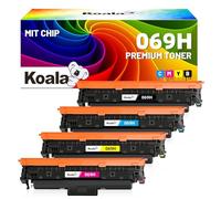 Koala 069H Cartouche de Toner (avec Puce) Compatible avec Canon CRG-069 069 069H Toner Cartridge imageCLASS MF752Cdw LBP673Cdw MF753Cdw LBP674Cx LBP674Cdw MF751Cdw MF754Cdw MF755Cdw MF756C X (4 Pack)