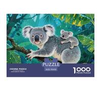 Koala 1000 Pieces Faune Sauvage Puzzle en Papier Jeu Éduchatif Défi Jeu Cadeau Unique Adultes Et Enfants Dès 14 Ans 70x50cm/1000pcs