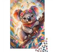 Koala 1000 Pièces Mini Puzzle pour Adultes | 38x26cm Carton, Débutants, Jeu de Puzzle, Découpe Précise, Décoration de Chambre