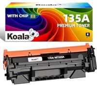 Koala 135A Cartouche de Toner (avec Puce) Compatible 135A 135X Noir Compatible avec HP 135A W1350A LaserJet pour HP LaserJet MFP M234dw M234dwn M234sdw M234sdn M209dw M209dwn M209