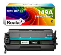 Koala 149A W1490A Cartouche de Toner (avec Puce) Compatible 149A W1490A Toner pour HP LaserJet Pro 4002 4002dn 4002dw 4002n MFP 4102 4102fdn 4102fdw，1-Noir