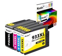 Koala 932XL 933XL Multipack Compatible Cartouche d’Encre Replacement pour HP 932XL 933XL 932 933 XL pour HP OfficeJet 6100 6600 6700 7110 7612 7610 Cartouche (4 Pack)