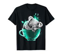Koala, amateur de café, illustration d'art animalier fantastique, koala T-Shirt