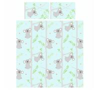 Rapport KOALAF Fun Koala Parure de lit, Polycoton, Multicolore, Size: Single - 135cm x 200cm