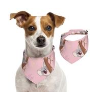 Koala, Animal Sauvage Australien Mignon,Bandanas pour Chien, écharpe en Coton, Bavoirs réglables pour Animaux de Compagnie,S