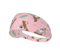 Koala, Animal Sauvage Australien Mignon,Bandeau de Sport Unisexe, Bandeau élastique Multi-usages pour Cheveux