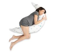 KOALA BABYCARE Coussin de Grossesse pour Dormir XXL - Coussin Allaitement Confortable Multifonctionnel - Housse Amovible 100% Coton